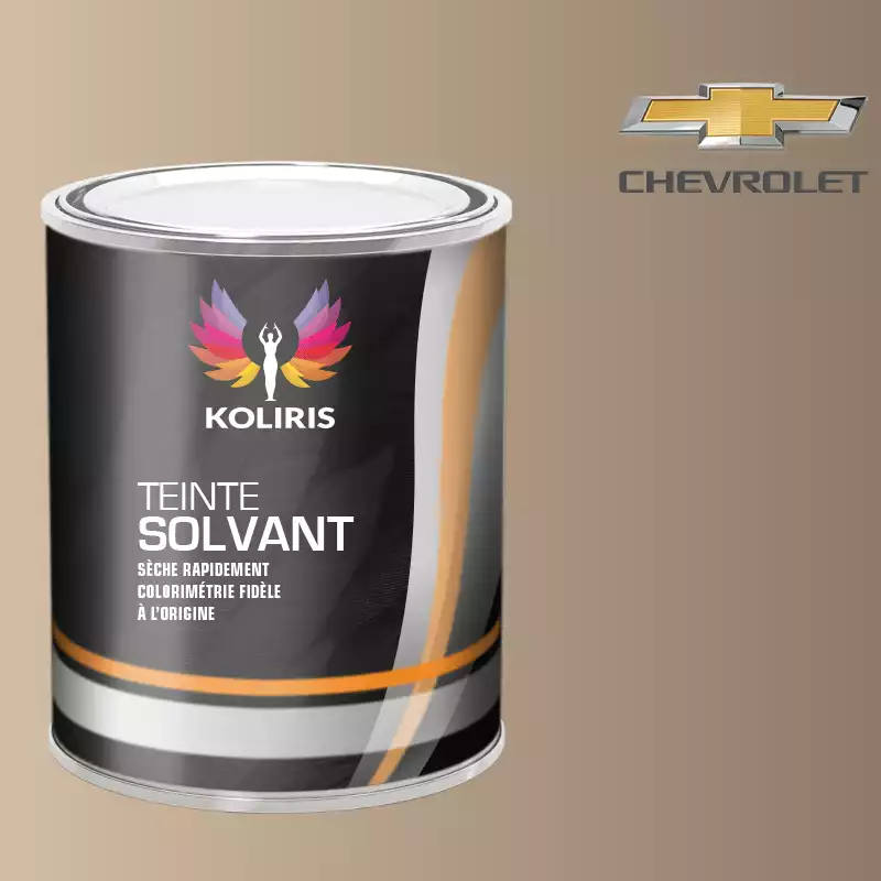 Peinture voiture solvant Chevrolet