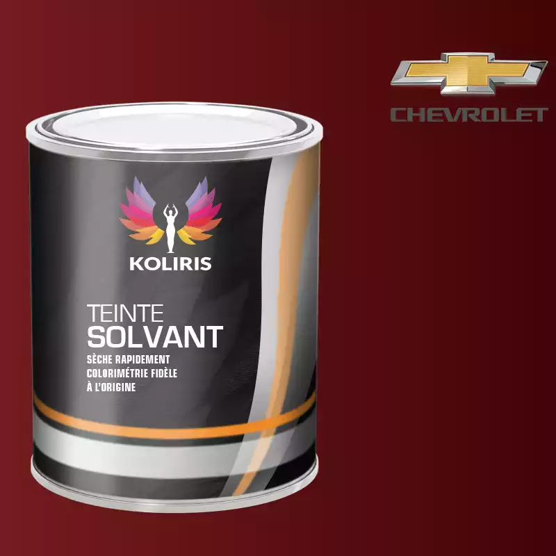 Peinture voiture solvant Chevrolet