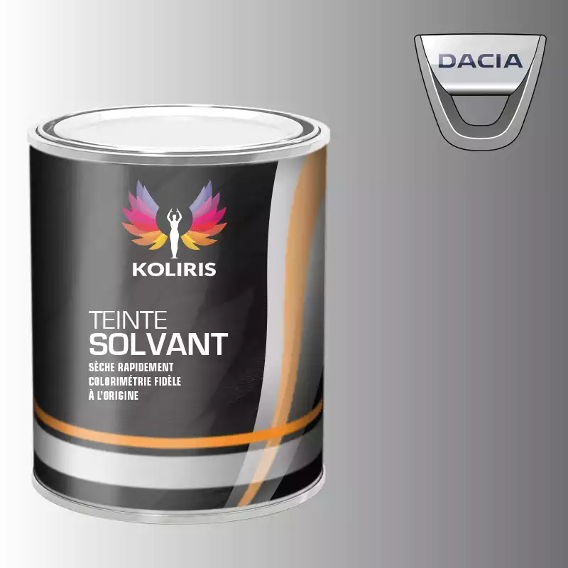 Peinture voiture solvant Dacia