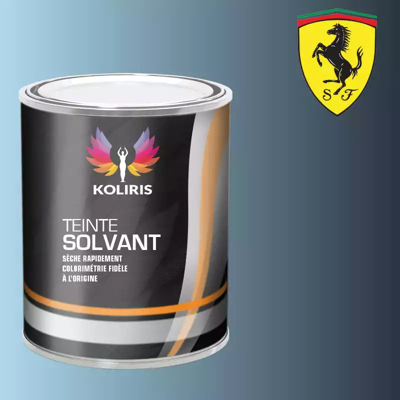 Peinture voiture solvant Ferrari