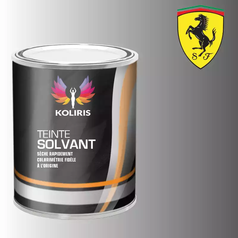 Peinture voiture solvant Ferrari