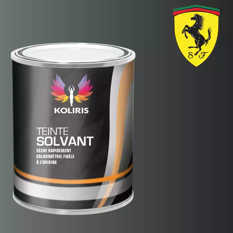 Peinture voiture solvant Ferrari