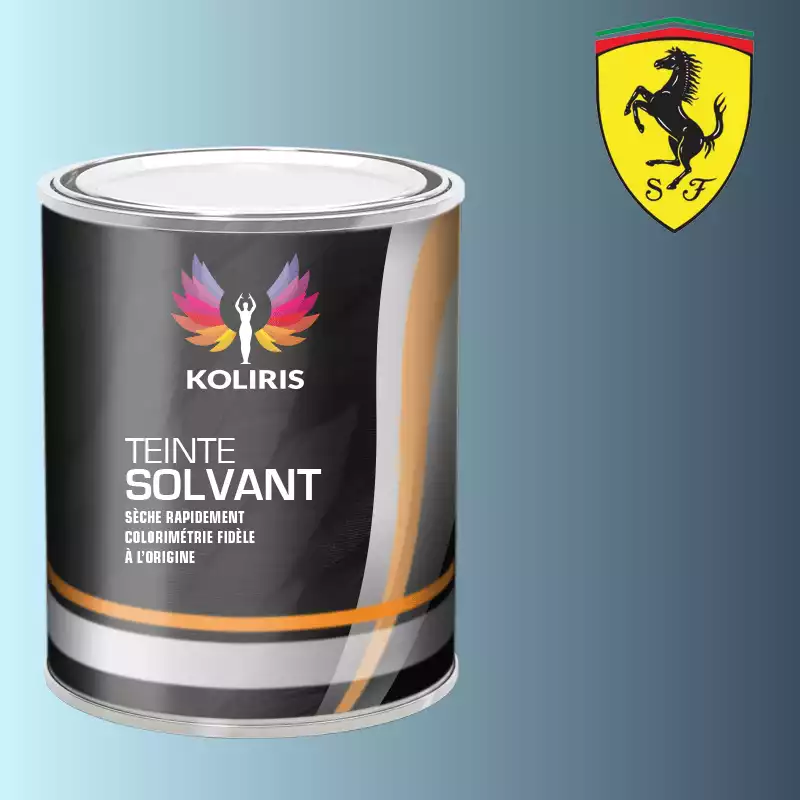 Peinture voiture solvant Ferrari