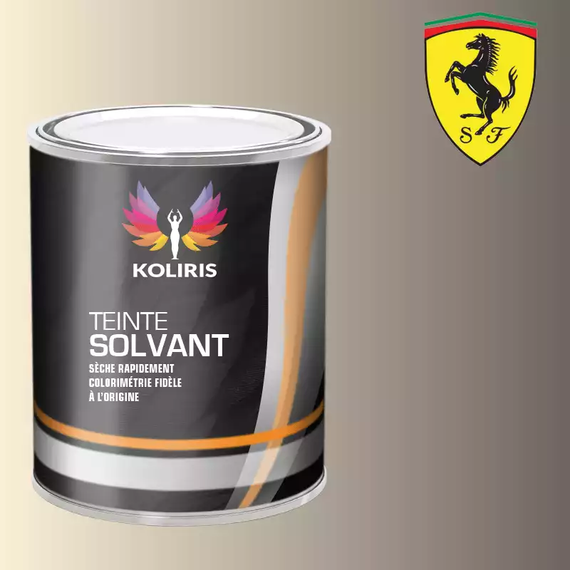 Peinture voiture solvant Ferrari