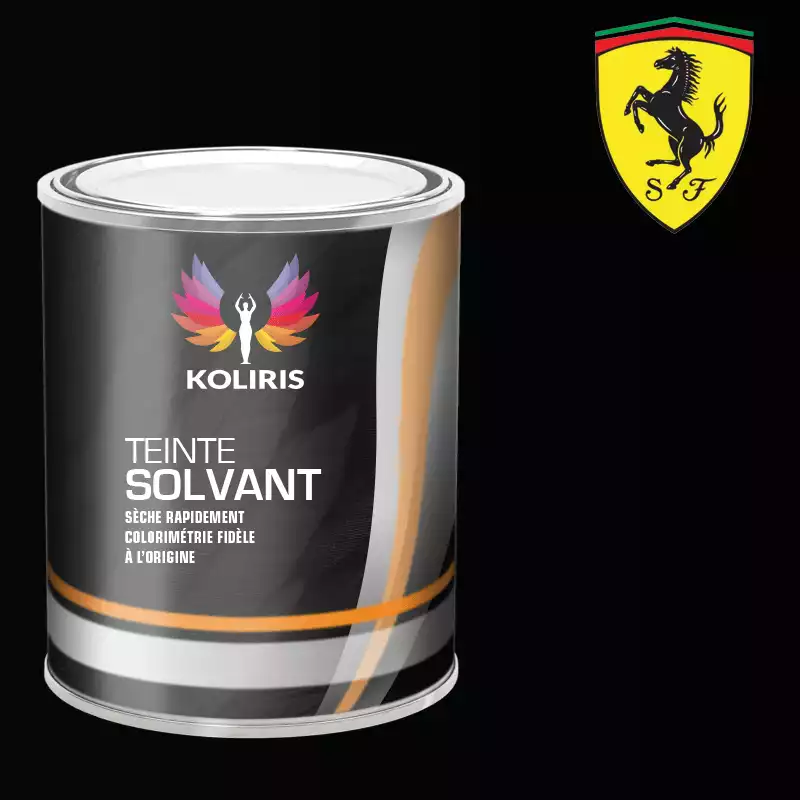 Peinture voiture solvant Ferrari