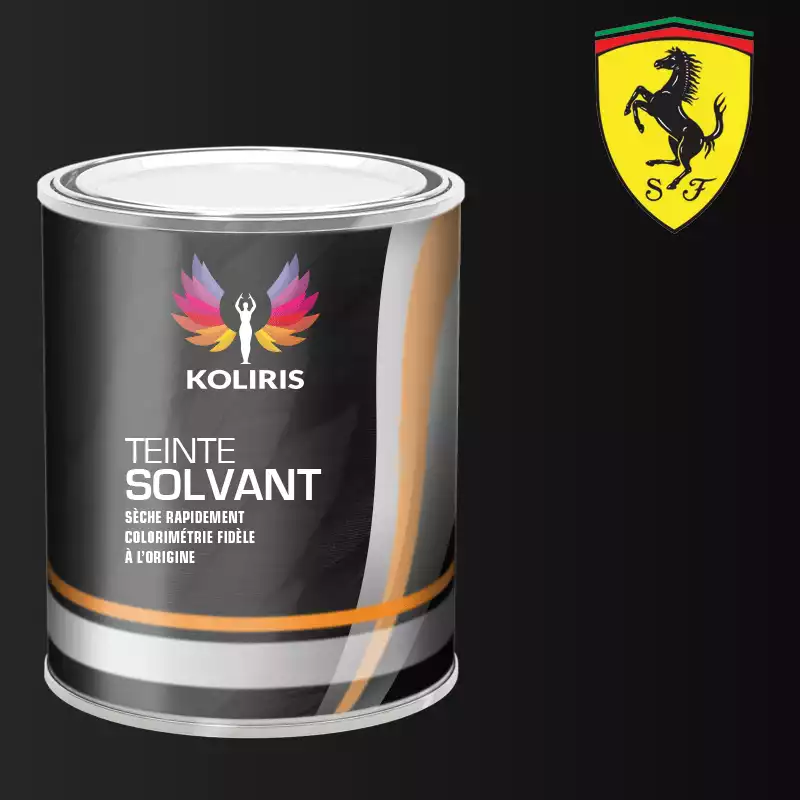 Peinture voiture solvant Ferrari