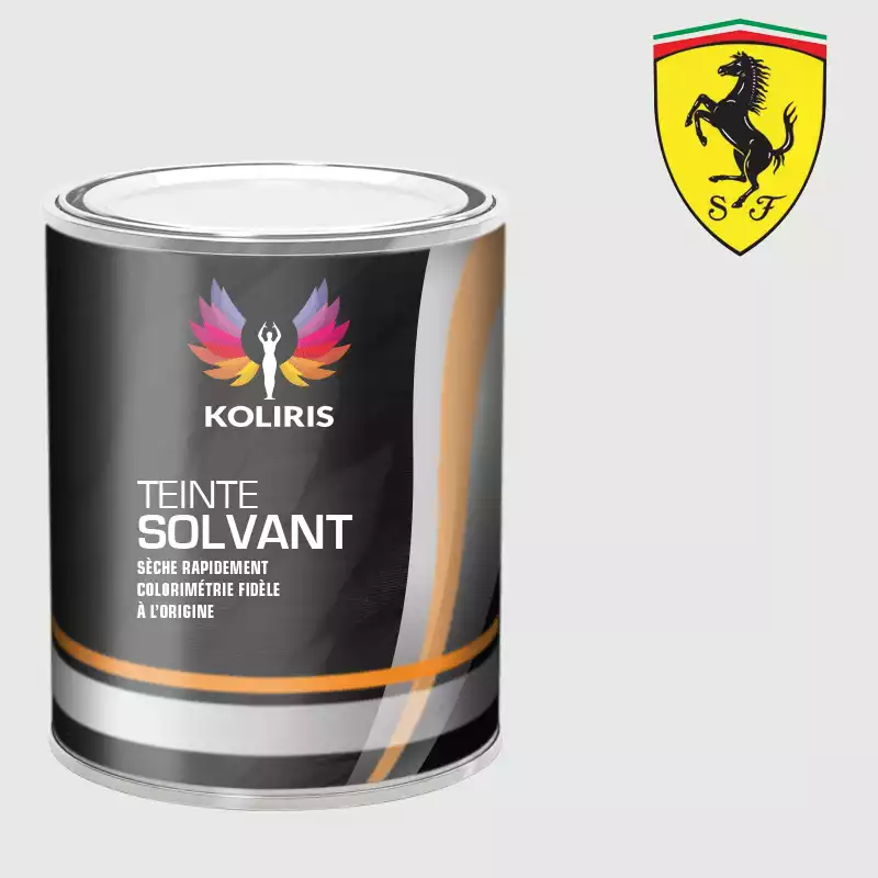 Peinture voiture solvant Ferrari