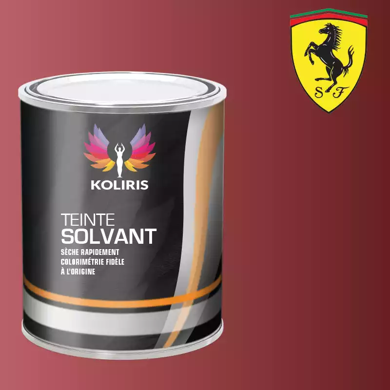 Peinture voiture solvant Ferrari