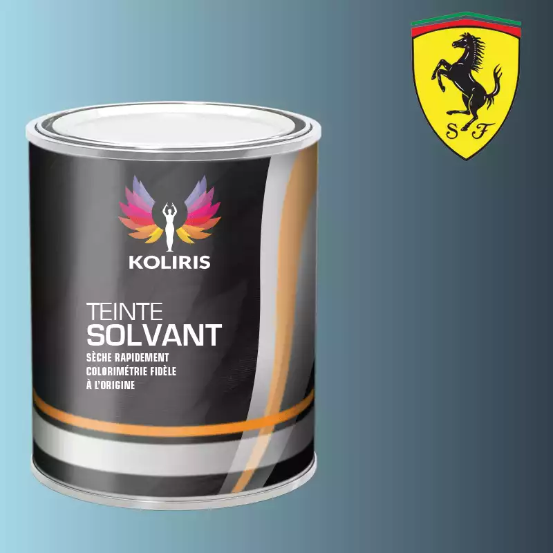 Peinture voiture solvant Ferrari