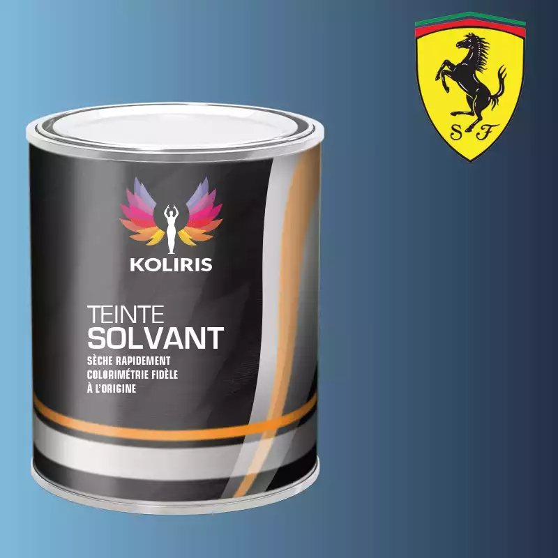 Peinture voiture solvant Ferrari