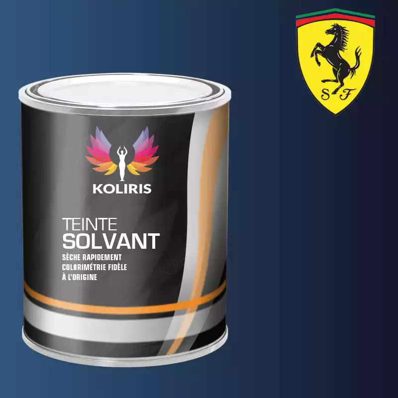 Peinture voiture solvant Ferrari