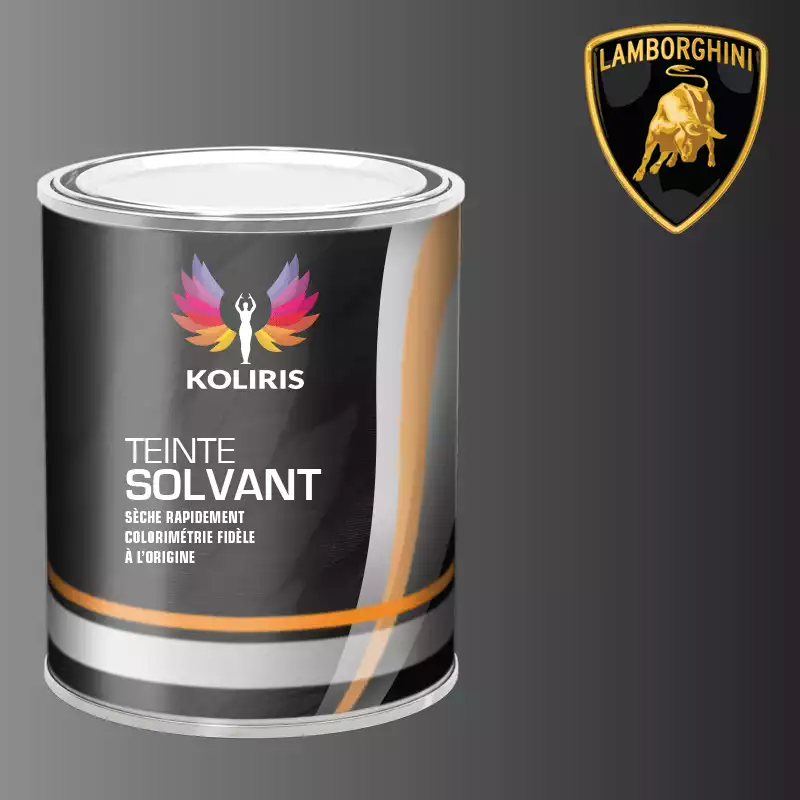 Peinture voiture solvant Lamborghini