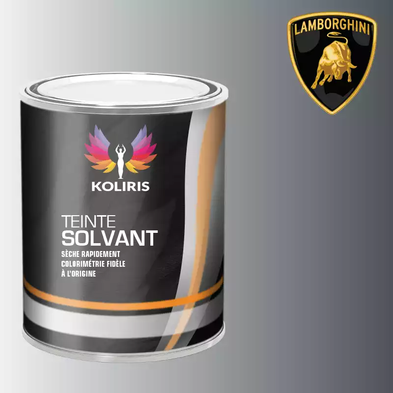 Peinture voiture solvant Lamborghini