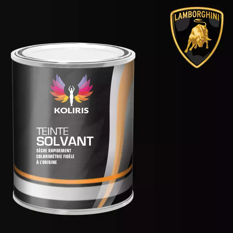 Peinture voiture solvant Lamborghini