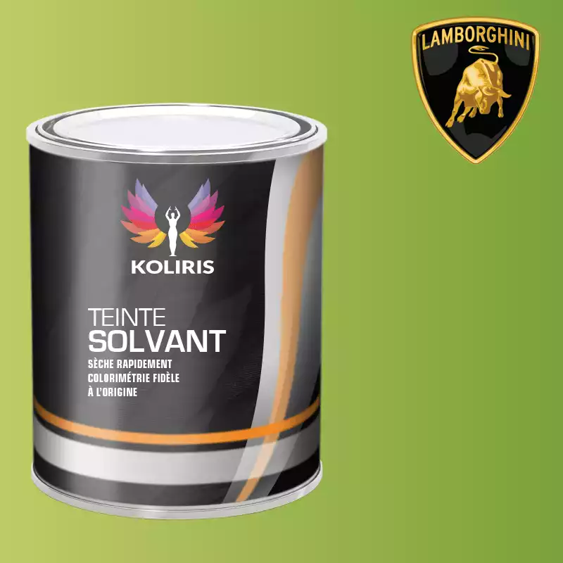 Peinture voiture solvant Lamborghini