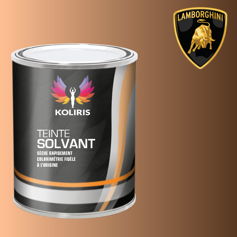 Peinture voiture solvant Lamborghini