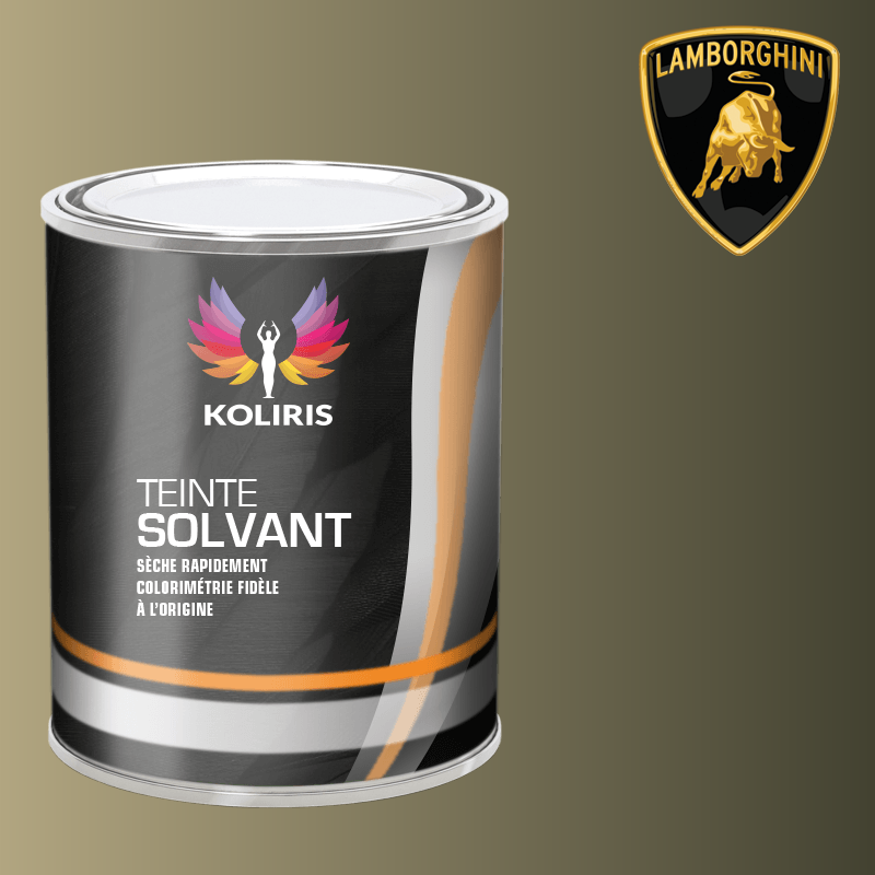 Peinture voiture solvant Lamborghini