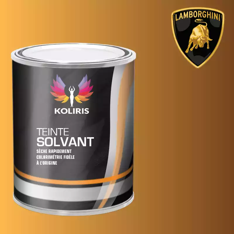 Peinture voiture solvant Lamborghini