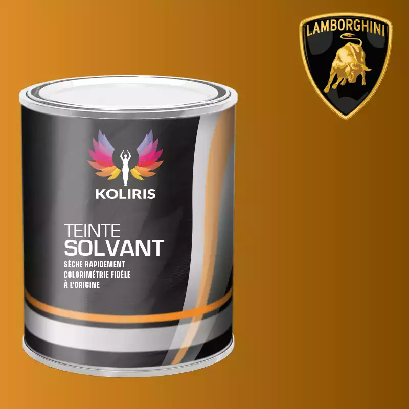 Peinture voiture solvant Lamborghini