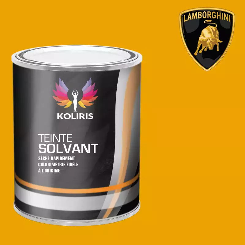 Peinture voiture solvant Lamborghini