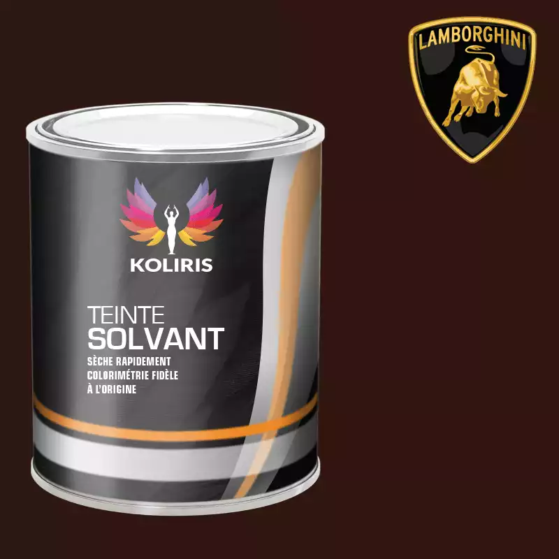 Peinture voiture solvant Lamborghini