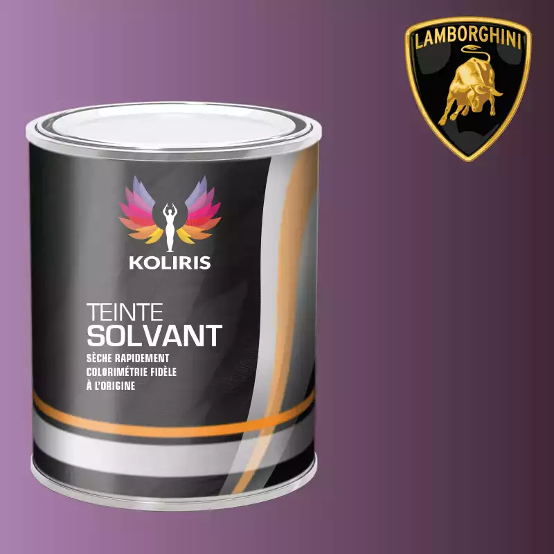 Peinture voiture solvant Lamborghini