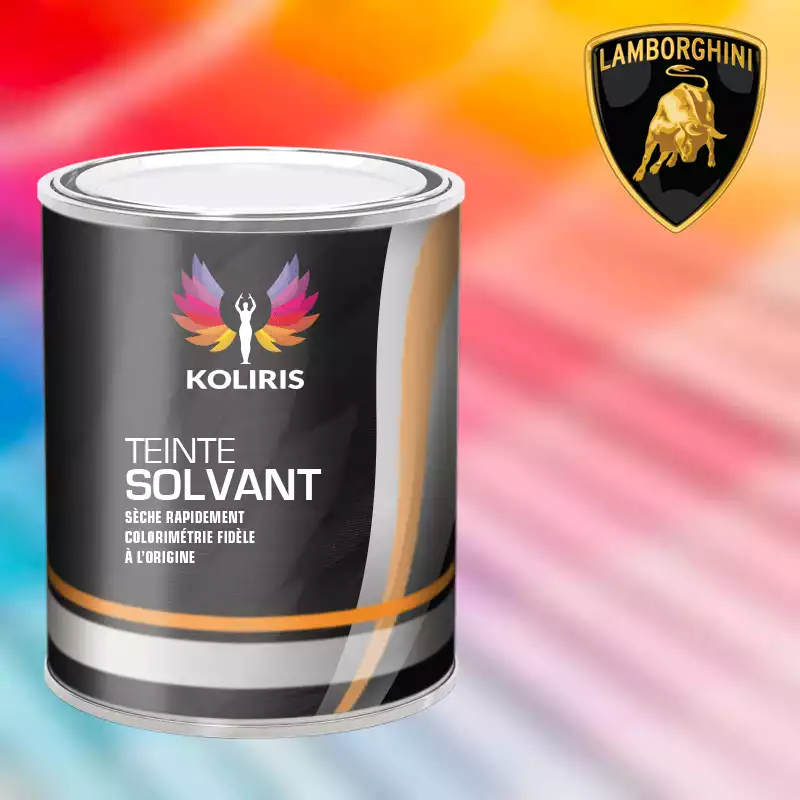 Peinture voiture solvant Lamborghini