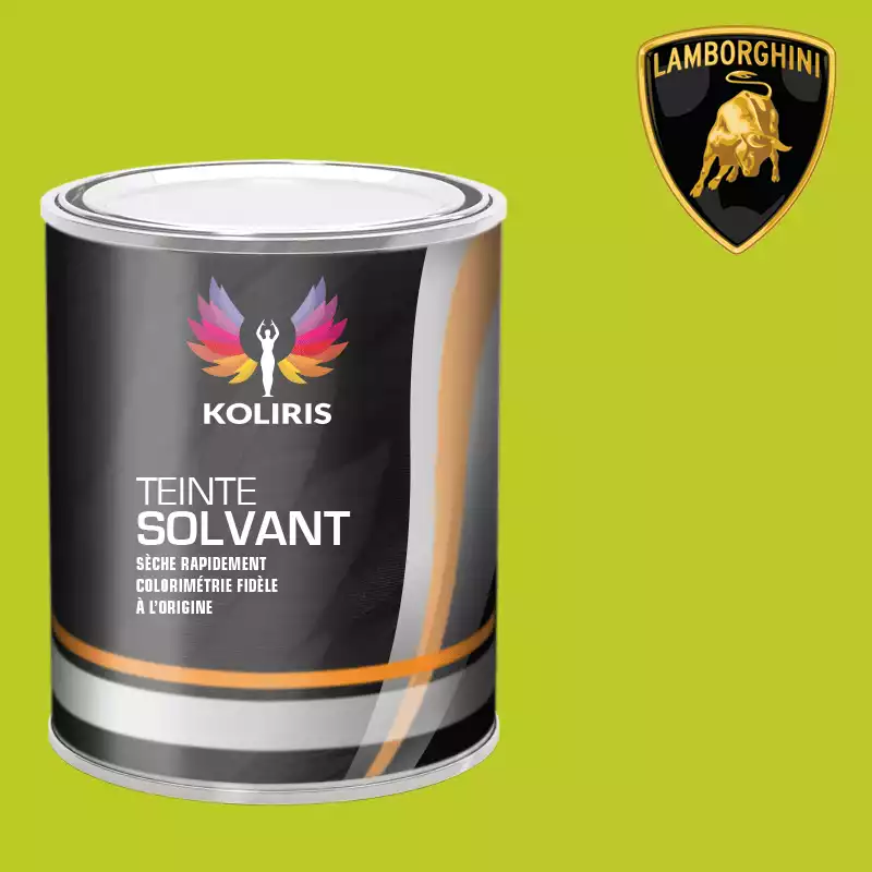 Peinture voiture solvant Lamborghini