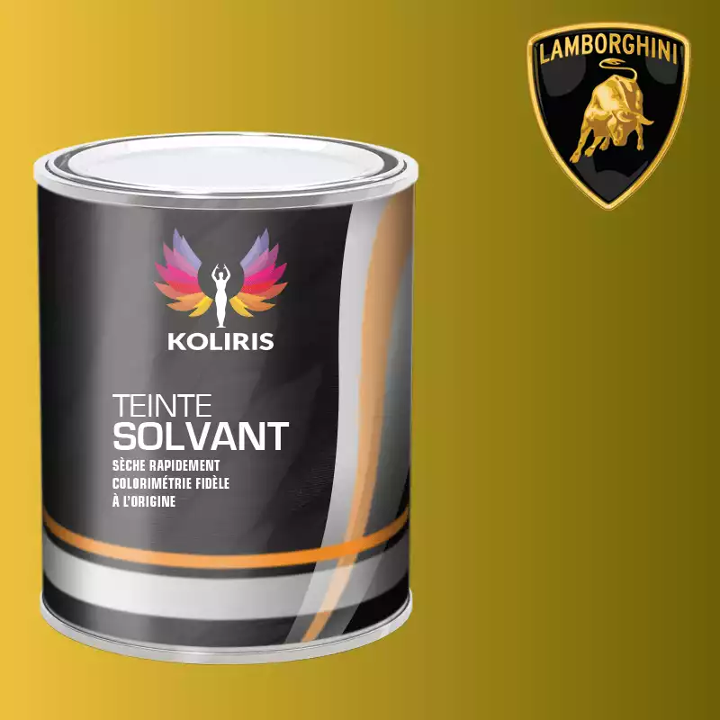 Peinture voiture solvant Lamborghini