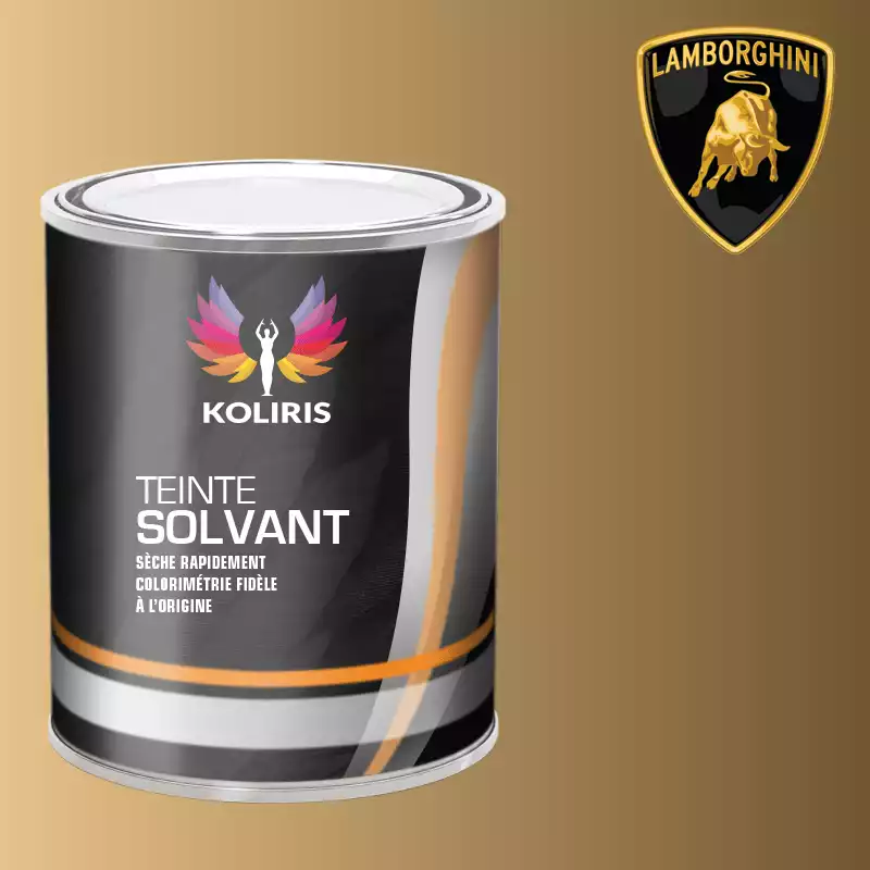 Peinture voiture solvant Lamborghini