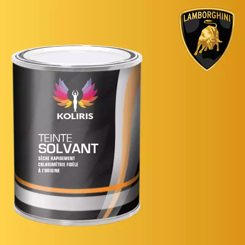 Peinture voiture solvant Lamborghini