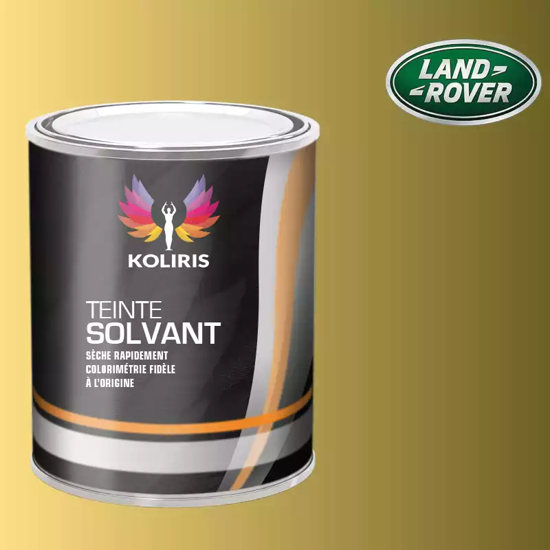 Peinture voiture solvant Landrover