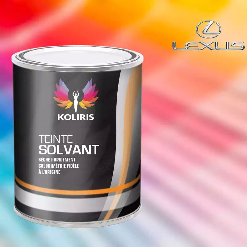 Peinture voiture solvant Lexus