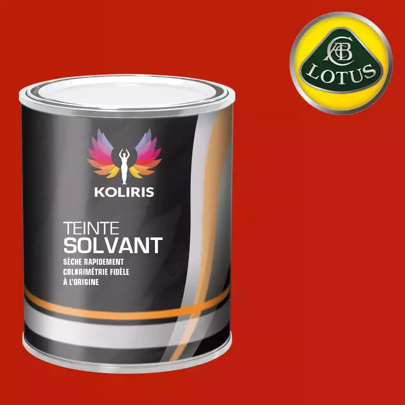 Peinture voiture solvant Lotus