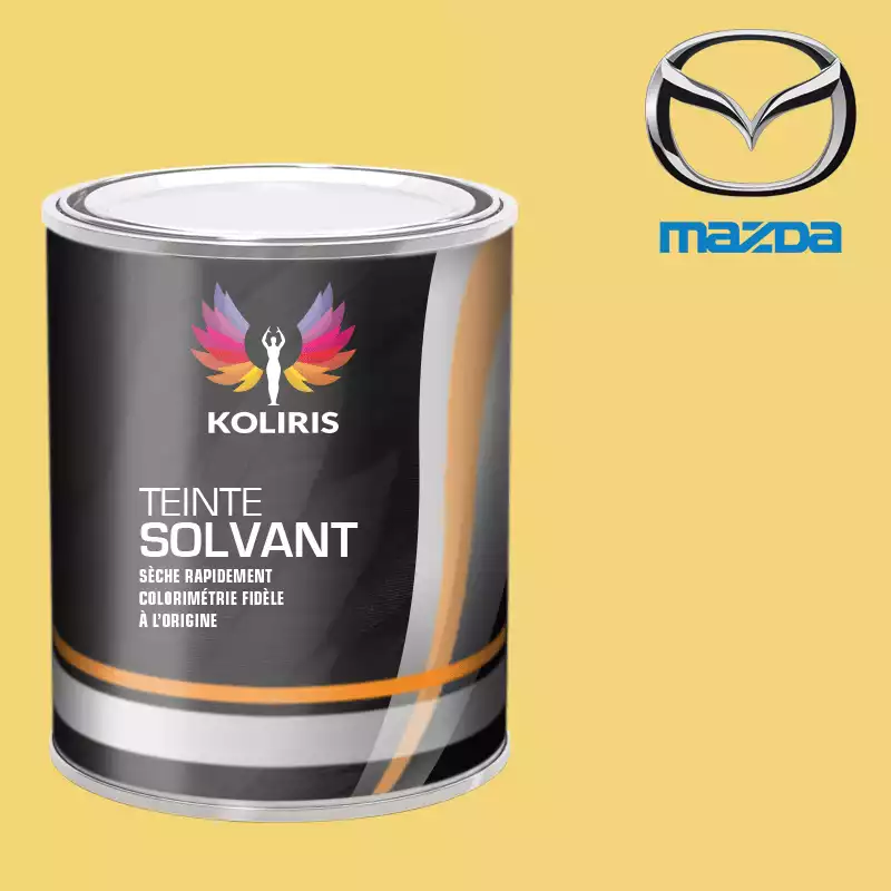 Peinture voiture solvant Mazda