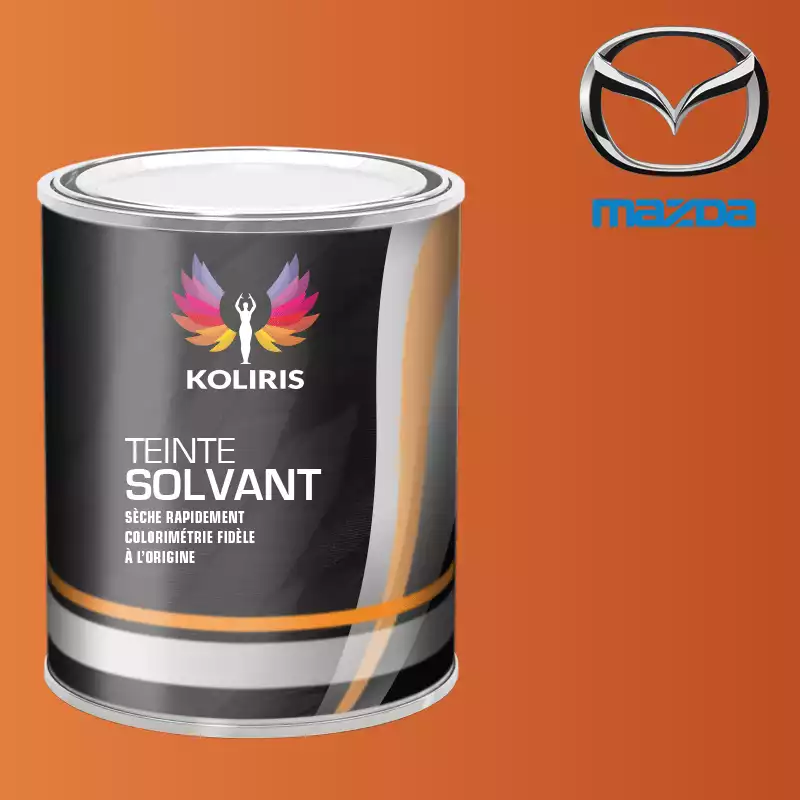 Peinture voiture solvant Mazda