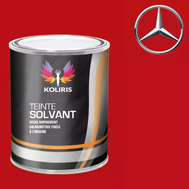 Peinture voiture solvant Mercedes Benz