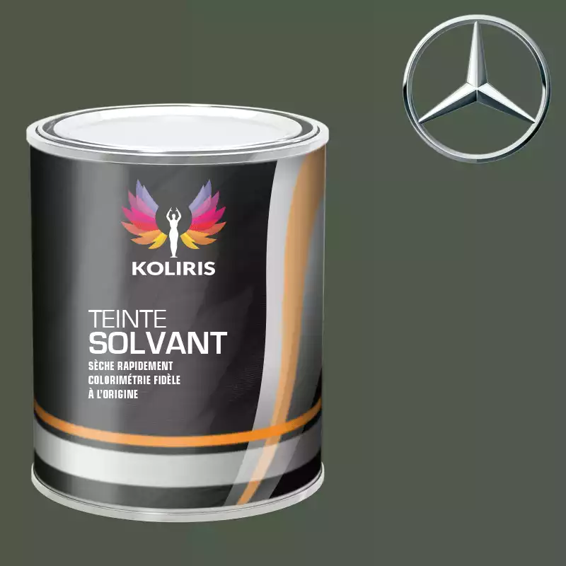 Peinture voiture solvant Mercedes Benz