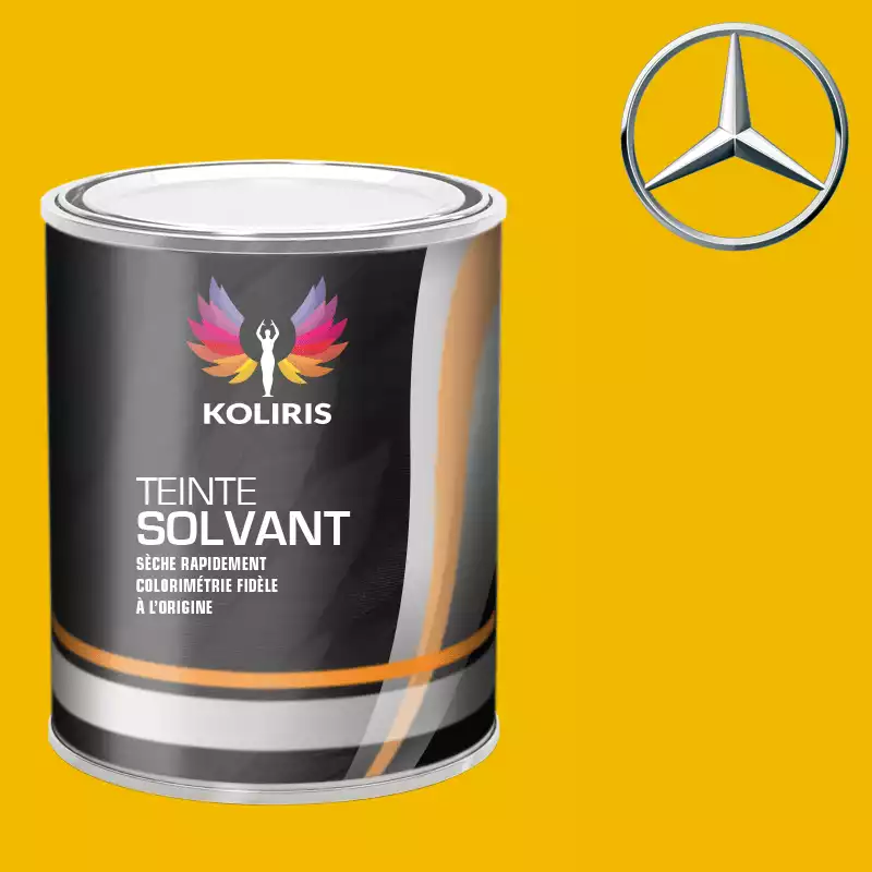 Peinture voiture solvant Mercedes Benz