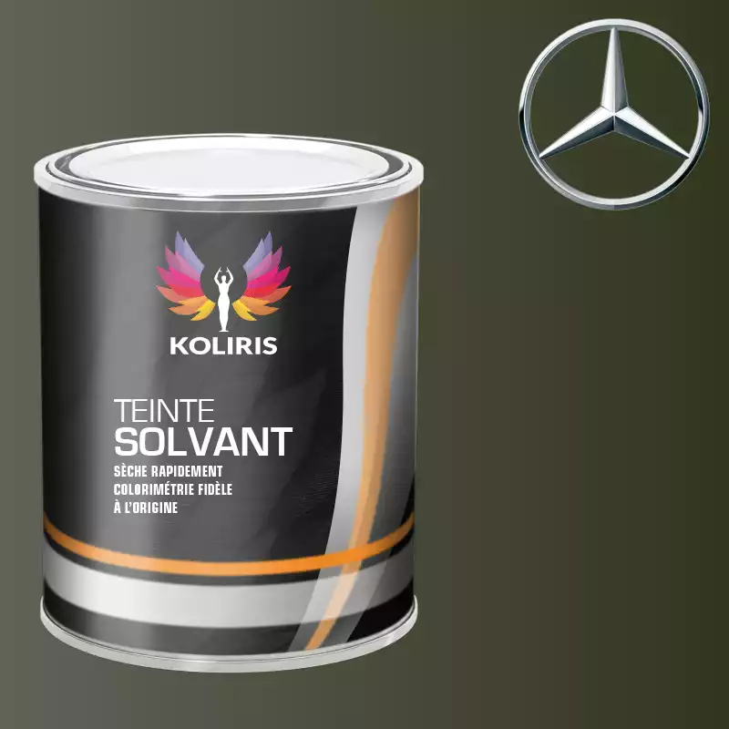 Peinture voiture solvant Mercedes Benz