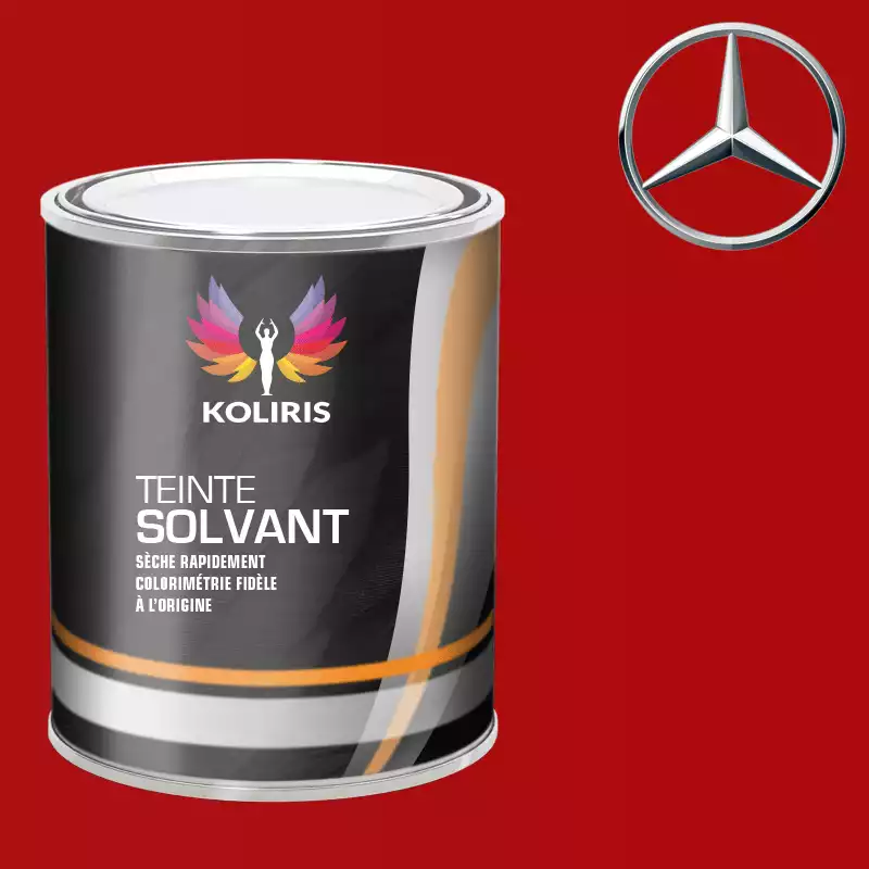 Peinture voiture solvant Mercedes Benz