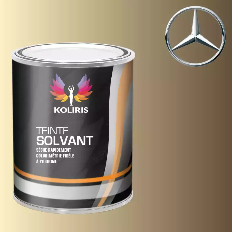 Peinture voiture solvant Mercedes Benz