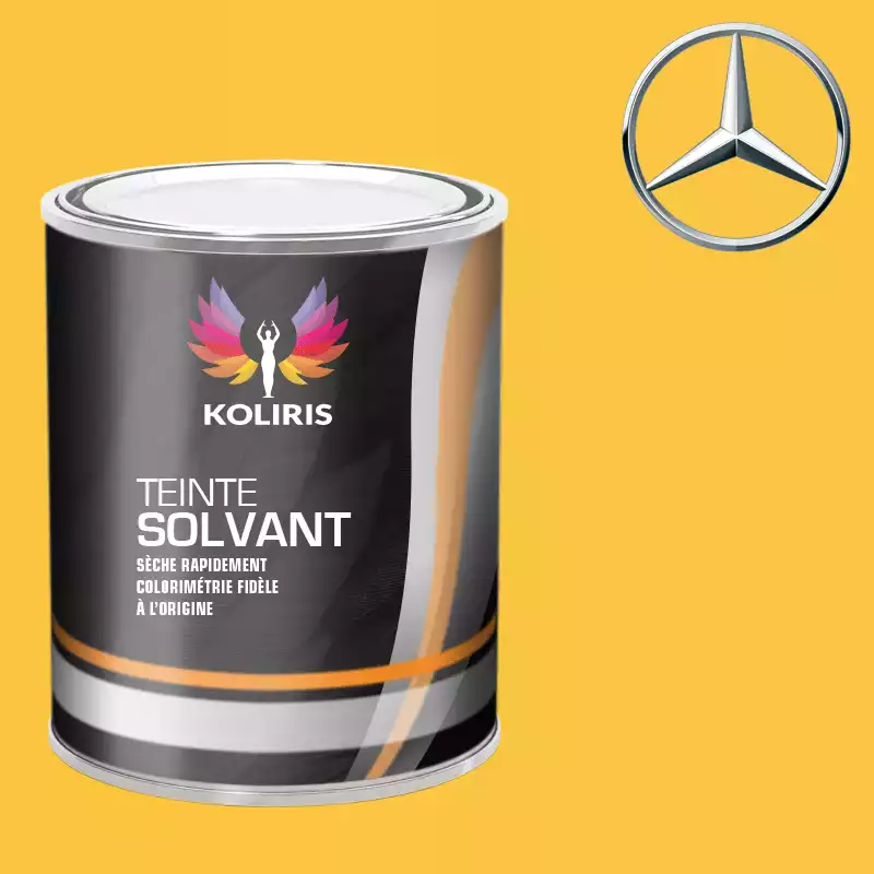 Peinture voiture solvant Mercedes Benz