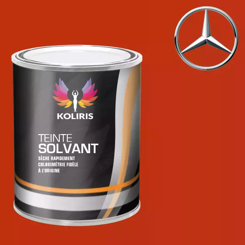 Peinture voiture solvant Mercedes Benz