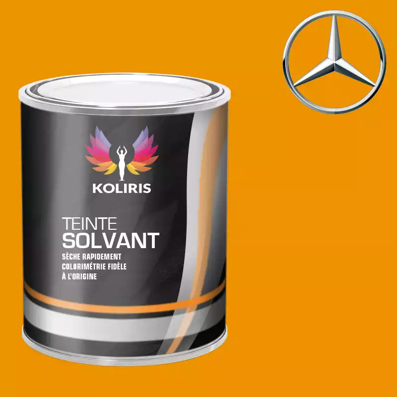 Peinture voiture solvant Mercedes Benz