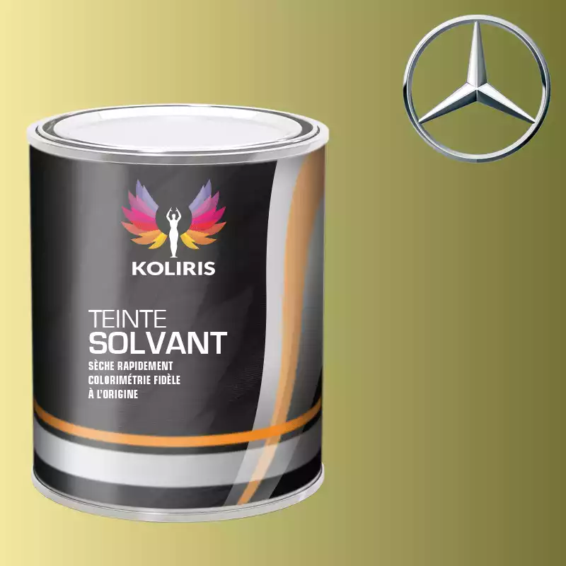 Peinture voiture solvant Mercedes Benz