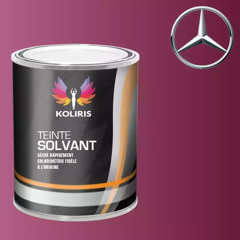 Peinture voiture solvant Mercedes Benz