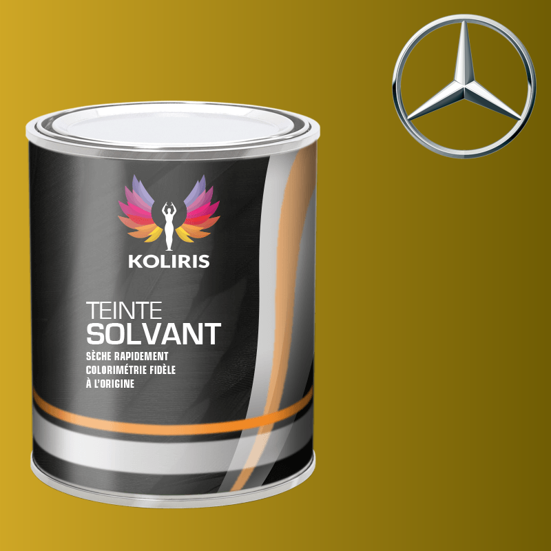 Peinture voiture solvant Mercedes Benz