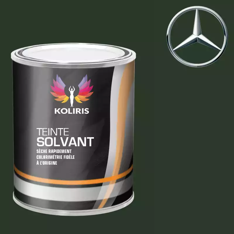 Peinture voiture solvant Mercedes Benz