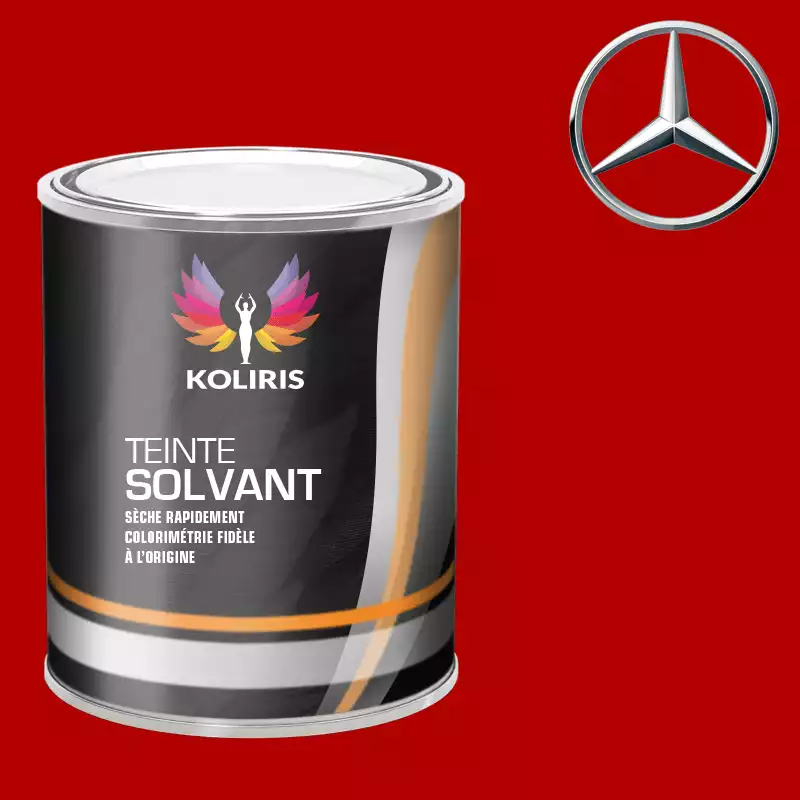 Peinture voiture solvant Mercedes Benz